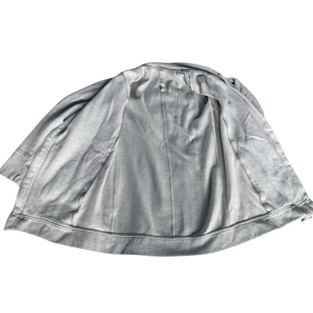 Lululemon Back To It Wrap Jacket in Heathered Vapor Woman's Sz 6